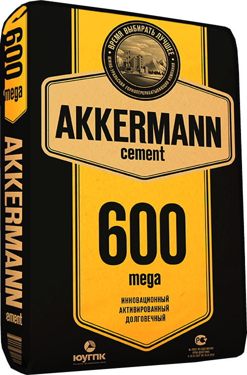 Цемент Akkermann М600 Д0 (мешок)