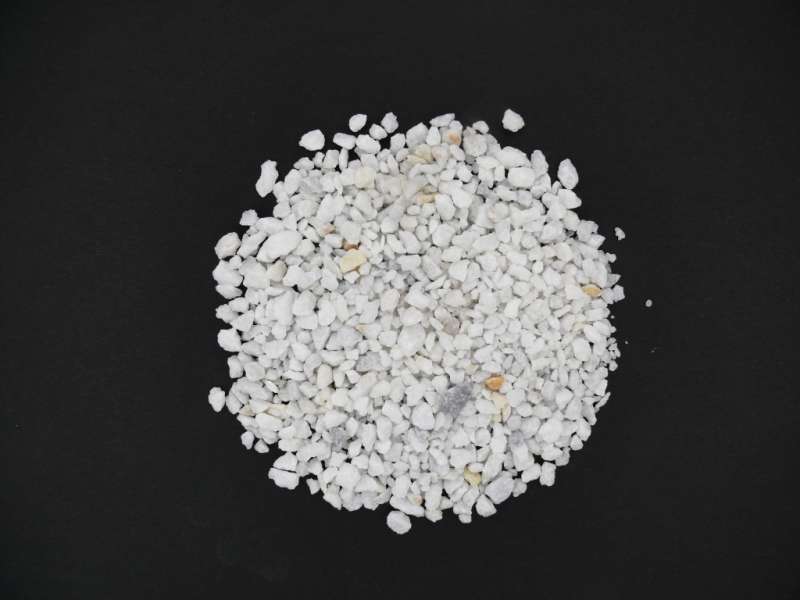 Мраморный песок (крошка) серо-голубой, фракция 3-5 мм, МКР