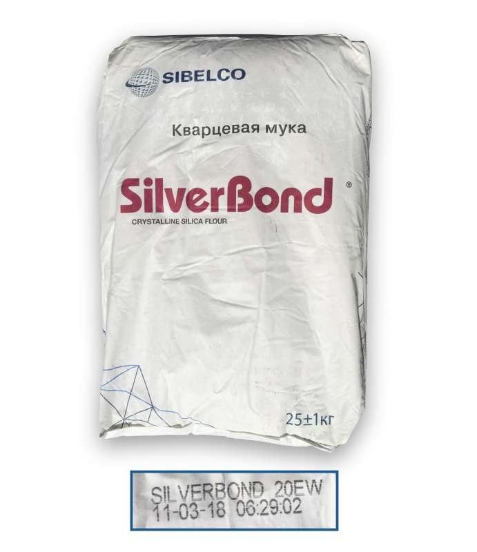 Кварцевая мука (маршалит) 20 EW SilverBond, 25 кг
