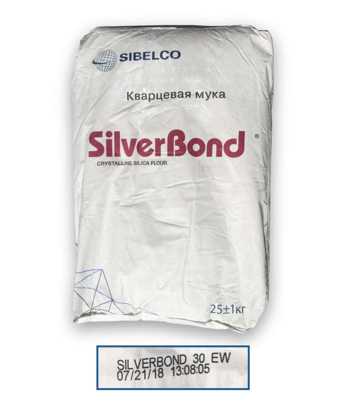 Кварцевая мука (маршалит) 30 EW SilverBond, 25 кг