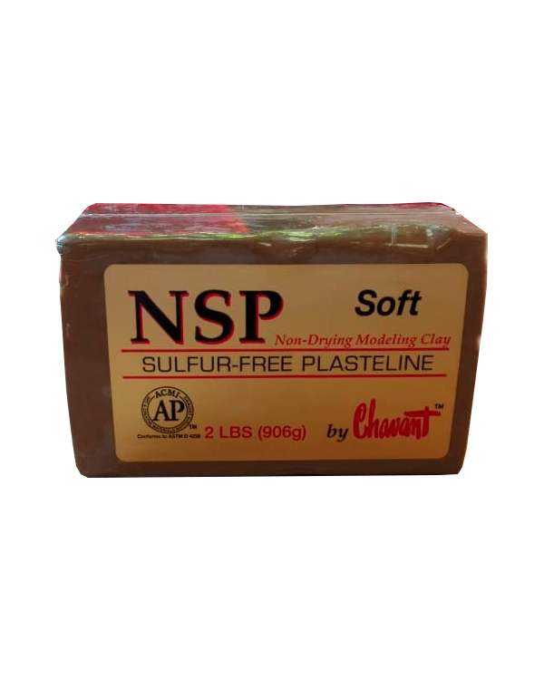 Скульптурный пластилин NSP-Soft, 0.906 кг