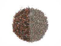 Гранит серо-розовый песок 1-3 мм
