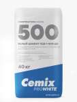 Цемент белый Cemix ПЦБ 1-500 Д20